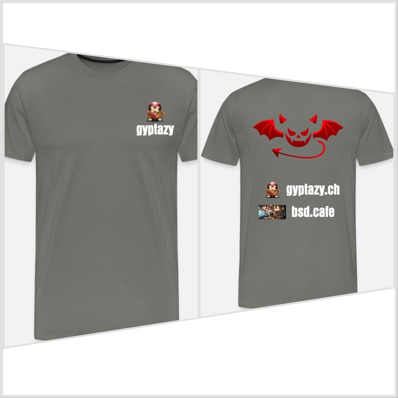 gyptazy BSD Cafe T-Shirt